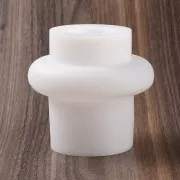 Stampo in silicone per vaso di design 10x9,5 cm x1