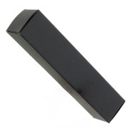 Scatola per gioielli in cartone 14x3x3 cm - Nero x1