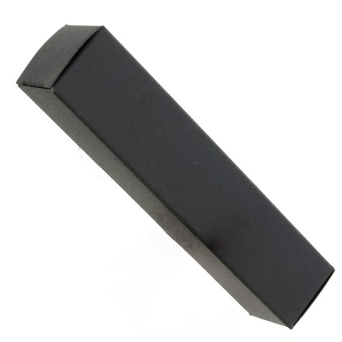 Scatola per gioielli in cartone 14x3x3 cm - Nero x1