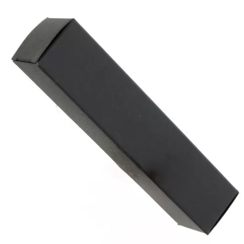 Scatola per gioielli in cartone 14x3x3 cm - Nero x1