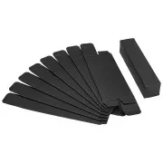 Scatola per gioielli in cartone 14x3x3 cm - Nero x1