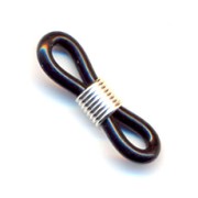 Laccetti per Occhiali nero/argentato x4|raw }}