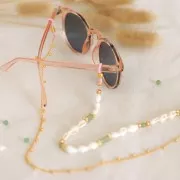 Laccetti per Occhiali nero/argentato x4