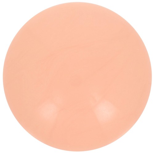 Cabochon rotondo opaco in acrilico 14 mm - Peach x1