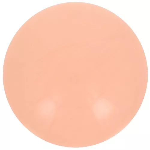 Cabochon rotondo opaco in acrilico 14 mm - Peach x1