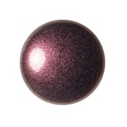 Cabochon rotondo in vetro di Puca® 18 mm - Rosso antico metallizzato x1|raw }}