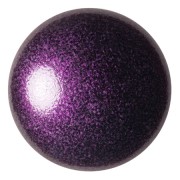 Cabochon rotondo in vetro di Puca® 25 mm - Ultra Violet Metallic Mat x1