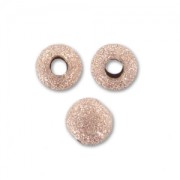 Palline diamantate mm. 3 in Rose Gold filled x10|raw }}