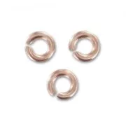 Anellini aperti mm.  3x0.76  in Rose Gold filled x25