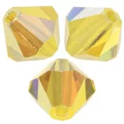 Biconi Preciosa 5 mm - MC Bead Rondell - Citrine AB x12