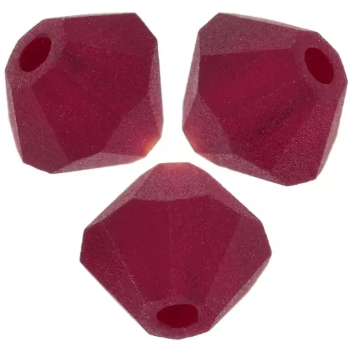 Biconi Preciosa 5 mm - MC Bead Rondell - Siam Matt x12