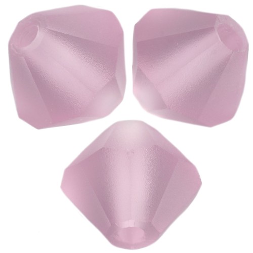 Biconi Preciosa 5 mm - MC Bead Rondell - Light Amethyst Matt x12