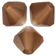 Biconi Preciosa 5 mm - MC Bead Rondell - Smoked Topaz Matt x12