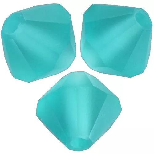 Biconi Preciosa 5 mm - MC Bead Rondell - Blue Zircon Matt x12