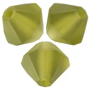 Biconi Preciosa 5 mm - MC Bead Rondell - Olivine Matt x12