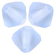 Biconi Preciosa 5 mm - MC Bead Rondell - Light Sapphire Matt x12|raw }}