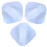 Biconi Preciosa 5 mm - MC Bead Rondell - Light Sapphire Matt x12