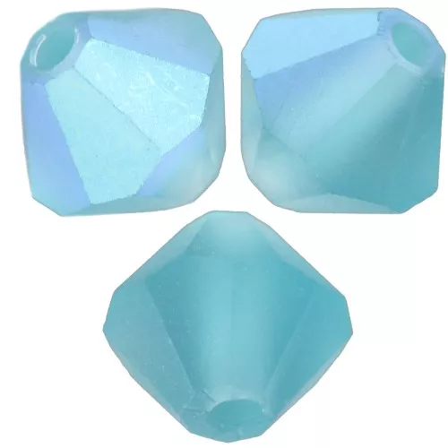 Biconi Preciosa 5 mm - MC Bead Rondell - Indicolite AB Matt x12