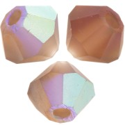 Biconi Preciosa 4 mm - MC Bead Rondell - Smoked Topaz AB Matt x30|raw }}