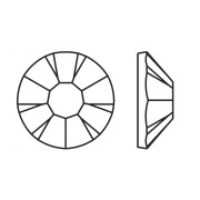 Strass Hotfix Cristal Preciosa 2 mm - Black Diamond x36