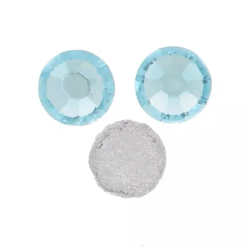 Strass da incollare Cristal Preciosa 2 mm - Aqua Bohemica x36