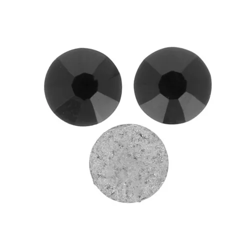 Strass da incollare Crystal Preciosa 2 mm - Jet x36