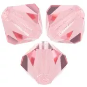 Biconi Preciosa 6 mm - MC Bead Rondell - Rose Peach x12