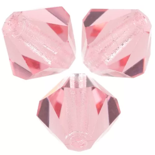 Biconi Preciosa 6 mm - MC Bead Rondell - Rose Peach x12