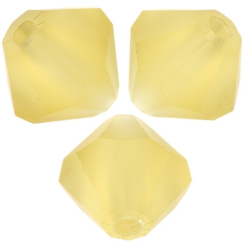 Biconi Preciosa 6 mm - MC Bead Rondell - Acid Yellow Matt x12