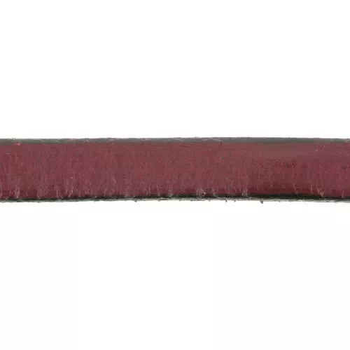Laccetto cuoio mm. 5x2 Bordeaux x30cm
