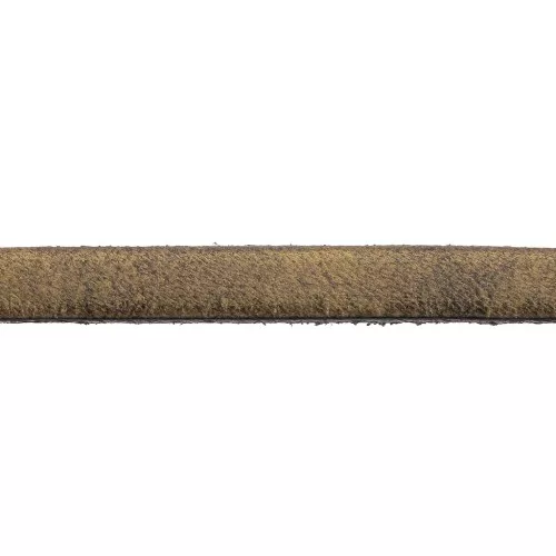 Laccetto cuoio mm. 5x2 Bronzo x30cm