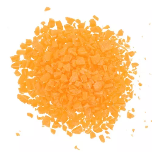 Trucioli di vetro - per resina - Arancione x20g