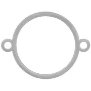 Distanziatore a cerchio scavato da 25 mm - acciaio inox 316L x1