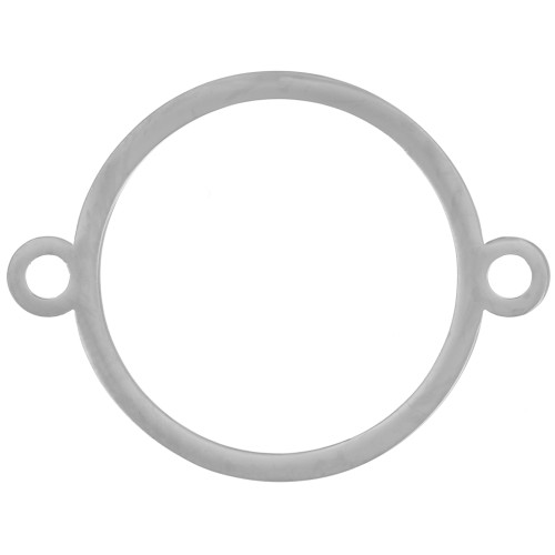 Distanziatore a cerchio scavato da 25 mm - acciaio inox 316L x1