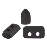 Perle in vetro Piros® di Puca® 2x5 mm - Dark Grey Light Mat x10g|raw }}