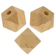 Perle in legno verniciato mm.20 x10