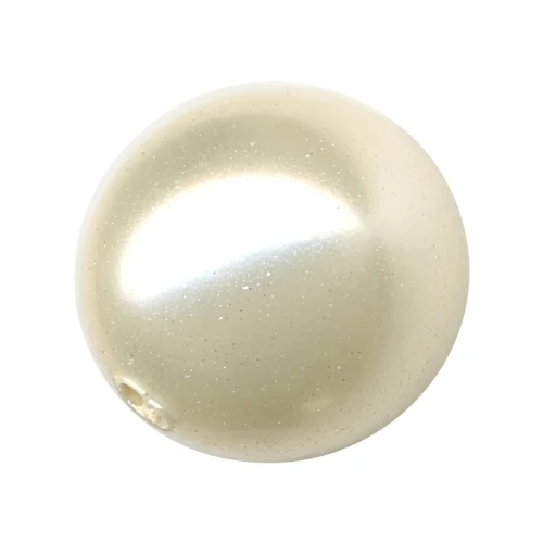 Perlina PureCrystal mezza forata 5818 mm. 12 Cream Pearl x1