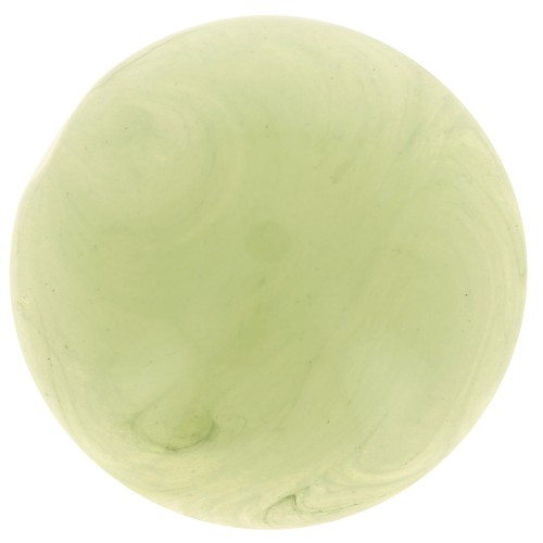 Cabochon rotondo di 14 mm in resina traslucida - Lichene marmorizzato x1