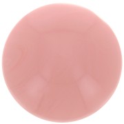 Cabochon rotondo opaco in resina 14 mm - Rosa salmone x1