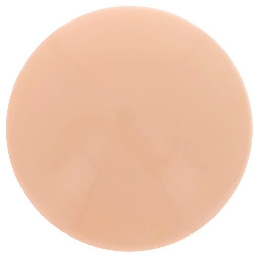Cabochon rotondo in resina opaca 14 mm - Peach x1