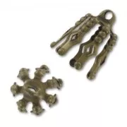 Copette mm.11x9 bronzo x10