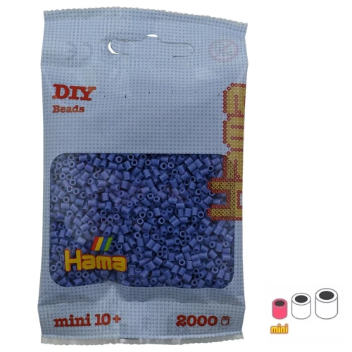 Perline da stiro Hama MINI 2,5 mm - Lavanda (n°107) x2000