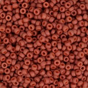 Rocaille Miyuki 11/0 2315 - Mat Opaque Terra Cotta paquet de 100g