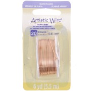Filo di rame artistico 0,81 mm - placcato argento Dorato x5,5m|raw }}