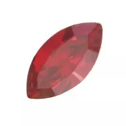Crystal - Navettes PureCrystal 4228 6x3 mm Crystal Red Magma x4 Navettes PureCrystal 4228 6x3 mm Crystal Red Magma x4