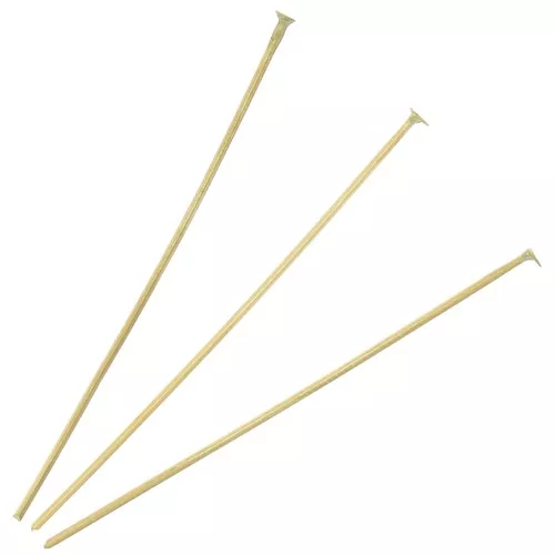 Chiodini a testa piatta 35x0,6 mm - Acciaio inox 304L dorato x10