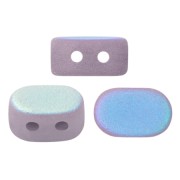 Perle in vetro Lipsi® di Puca® 4x6 mm - Opaque Amethyst Mat AB x10g