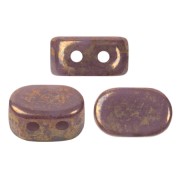 Perle in vetro Lipsi® di Puca® 4x6 mm - Opaque Amethyst Bronze x10g|raw }}
