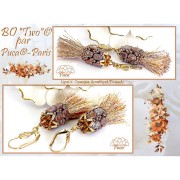 Perle in vetro Lipsi® di Puca® 4x6 mm - Opaque Amethyst Bronze x10g