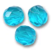Sfaccettate mm 8 Aquamarine  x20